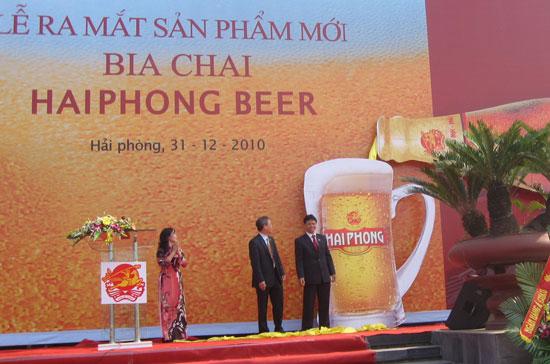 Lễ ra mắt dòng sản phẩm Haiphong Beer.