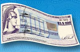 Séc du lịch American Express là một hình thức có thể bồi hoàn lại được của tiền mặt.