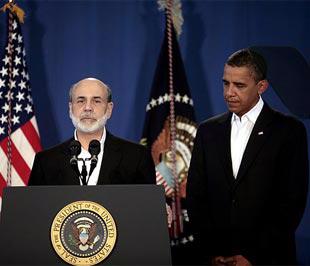 Ông Bernanke phát biểu sau khi Tổng thống Obama tuyên bố bổ nhiệm ông vào nhiệm kỳ Chủ tịch FED tiếp theo vào ngày 25/8 tại Martha's Vineyard - Ảnh: NYTimes.