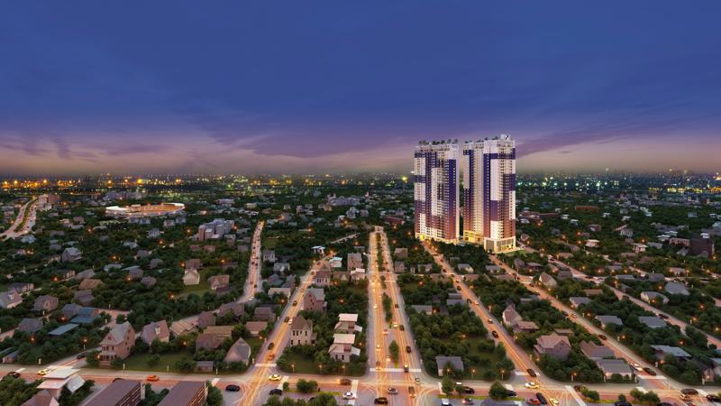 C-Sky View là dự án căn hộ cao cấp duy nhất tại phường Chánh Nghĩa, thành phố Thủ Dầu Một ra mắt với nguồn cung khá tốt 1.166 căn.