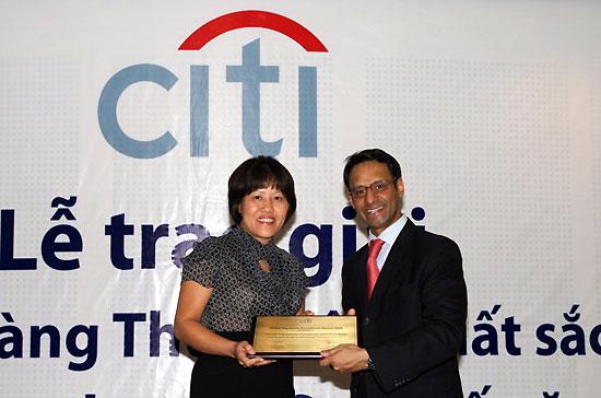 Năm thứ sáu liên tiếp VIB nhận được giải thưởng này từ Citibank.