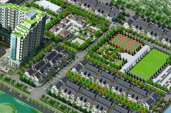 Phối cảnh dự án Sunny Garden City.