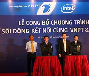 “Sôi động kết nối cùng VNPT & Intel” nhằm mục tiêu nâng cao hơn nữa khả năng kết nối Internet cho người dân Việt Nam.