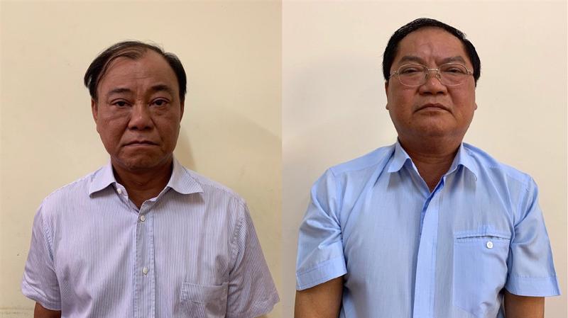 Ông Lê Tấn Hùng và Nguyễn Thành Mỹ bị khởi tố.