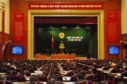 Tại kỳ họp thứ sáu, Quốc hội Việt Nam đã thông qua chủ trương đầu tư dự án điện hạt nhân Ninh Thuận.