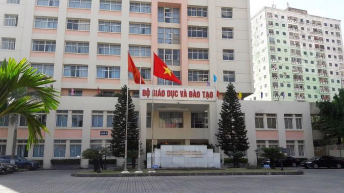 Trụ sở Bộ Giáo dục và Đào tạo tại 35 Đại Cồ Việt, Hà Nội.