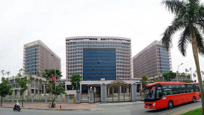 Trụ sở mới của Bộ Ngoại giao, được xây dựng tại xã Mễ Trì (Từ Liêm, Hà Nội).