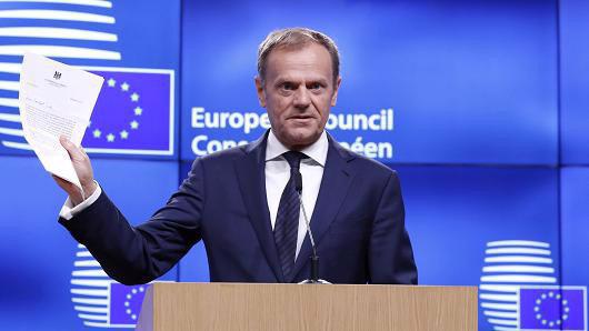hủ tịch Hội đồng châu Âu Donald Tusk - Ảnh: Reuters.