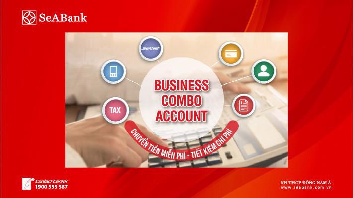 Doanh nghiệp có thể lựa chọn một trong 2 gói Combo của SeABank dùng cho tài khoản thanh toán VNĐ sử dụng được nhiều dịch vụ.