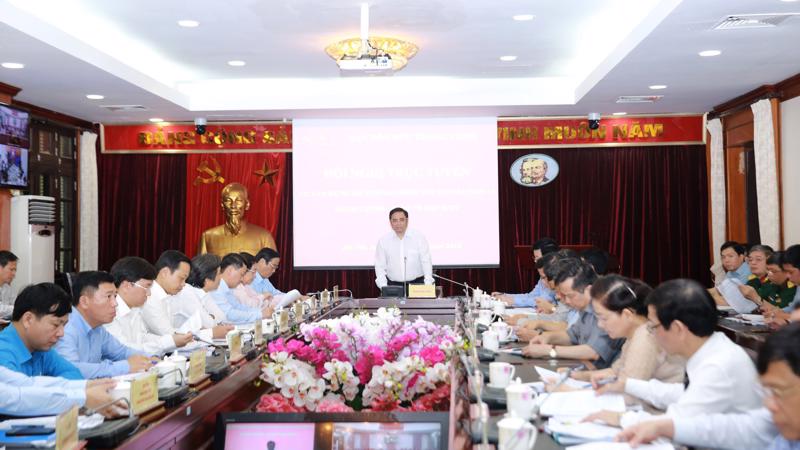 Ban Tổ chức Trung ương tổ chức hội nghị trực tuyến với Quảng Ninh, Khánh Hòa và Kiên Giang về xây dựng hệ thống chính trị tại các đặc khu.
