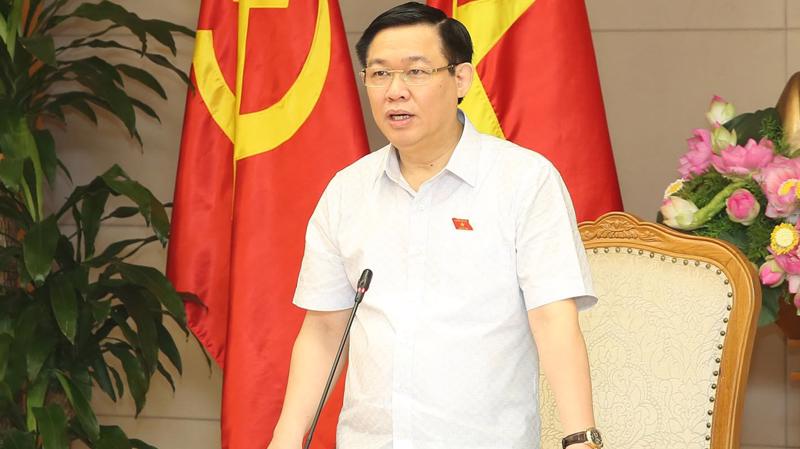 Phó thủ tướng Vương Đình Huệ chủ trì cuộc họp chiều 4/9.