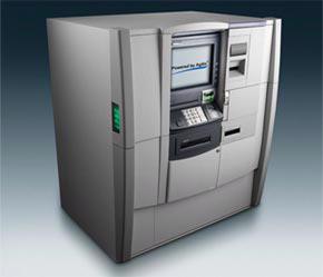 Một máy ATM Opteva của Diebold.