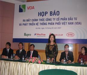 Buổi họp báo ra mắt VDA.