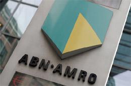 Logo của ABN Amro.