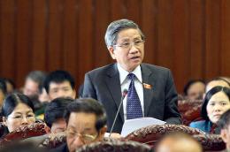 Đại biểu Nguyễn Minh Thuyết là một trong những người kiên trì nhất trong việc đòi hỏi phải làm rõ trách nhiệm liên quan đến Vinashin từ kỳ họp trước.