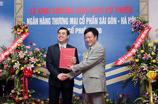SHB đã niêm yết cổ phiếu tại Sở Giao dịch Chứng khoán Hà Nội (HNX) từ tháng 4/2009.