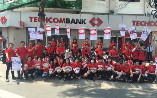 Hành trình xuyên Việt nhận được sự hưởng ứng của hơn 7.600 cán bộ nhân viên toàn ngân hàng.
