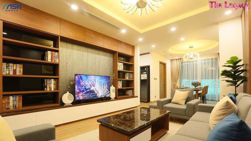 Các căn hộ tại The Legacy được chào bán từ 32 triệu đồng/m2, một mức giá cạnh tranh so với các dự án cùng phân khúc tương tự quanh khu vực đất vàng Trung Hoà - Nhân Chính.