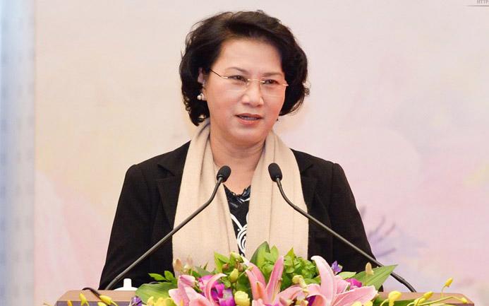 Phó chủ tịch Quốc hội Nguyễn Thị Kim Ngân là nhân sự duy nhất được giới thiệu bầu Chủ tịch Quốc hội, theo phương án đã được Trung ương quyết định.