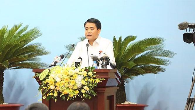 Chủ tịch UBND thành phố Nguyễn Đức Chung nhấn mạnh, hiện thành phố có 47 dự án đã chậm triển khai quá lâu, đã đủ điều kiện để thu hồi.