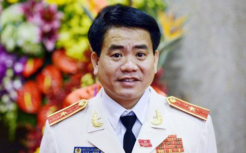 Thiếu tướng Nguyễn Đức Chung hiện là Giám đốc Công an Hà Nội.<br>
