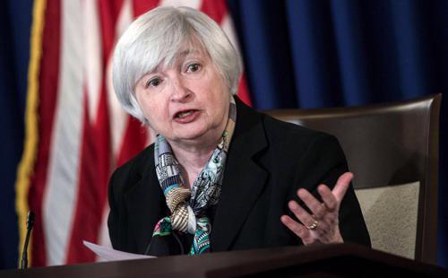 Bà Janet Yellen khẳng định diễn biến tình hình kinh tế và thị trường tài chính toàn cầu đang tiềm ẩn nhiều rủi ro với kinh tế Mỹ - Ảnh: Yahoo Finance.