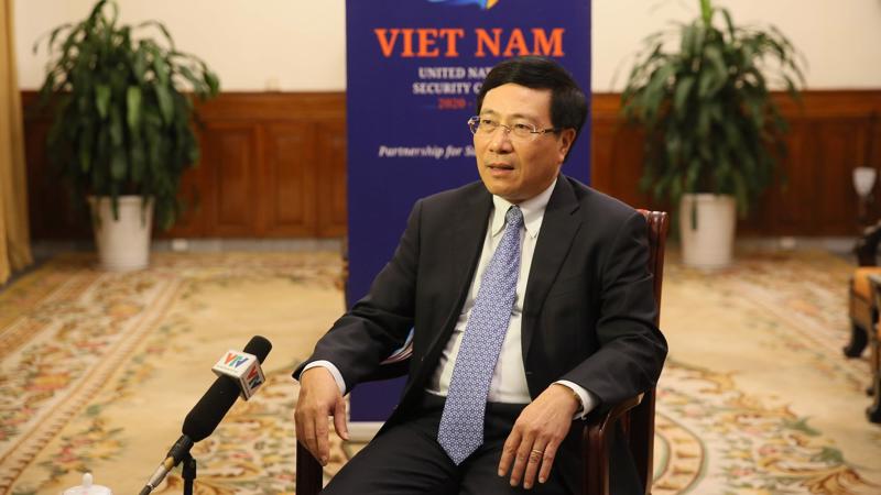 Phó thủ tướng, Bộ trưởng Bộ Ngoại giao Phạm Bình Minh.