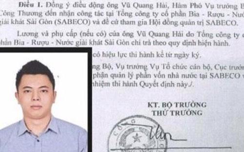 Ông Vũ Quang Hải được bổ nhiệm làm Tổng giám đốc PVFI khi mới 25 tuổi.<br>