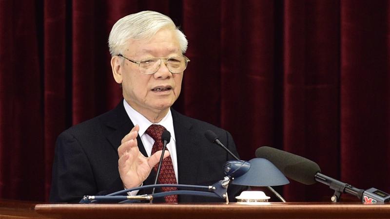 Tổng bí thư, Chủ tịch nước Nguyễn Phú Trọng phát biểu khai mạc hội nghị - Ảnh: VGP 