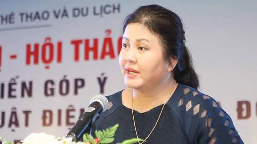 Bà Nguyễn Thị Thu Hà, Quyền Cục trưởng Cục Điện ảnh bị cho thôi giữ chức vụ này từ 28/10/2019. Ảnh - Internet. 