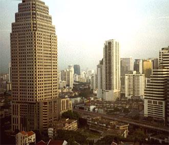 Một góc thủ đô Bangkok của Thái Lan.