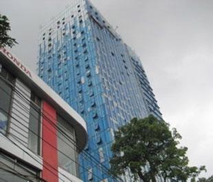 Tháp BIDV (tòa nhà hạng A) sắp được hoàn thành tại Hà Nội - Ảnh: Ngọc Cương.