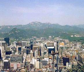 Một góc thủ đô Seoul, Hàn Quốc.