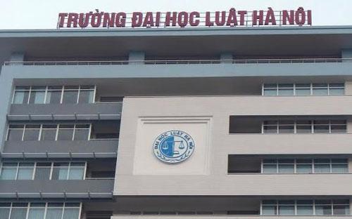 Trụ sở mới khánh thành của Đại học Luật Hà Nội tại 87 Nguyễn Chí Thanh.<br>