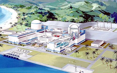 Mô hình dự án điện hạt nhân Ninh Thuận,