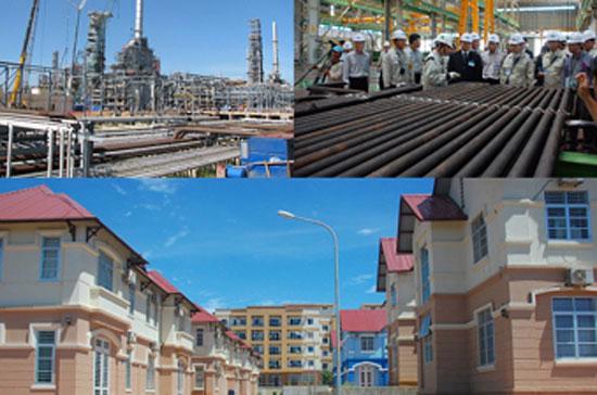 Nhà máy lọc dầu Dung Quất, Nhà máy Công nghiệp nặng Doosan, Đô thị Vạn Tường là những dự án tiêu biểu giúp Khu kinh tế Dung Quất trở thành trung tâm công nghiệp lớn - Ảnh Chinhphu.vn