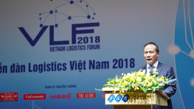 Diễn đàn Logistics Việt Nam 2018  đã được khai mạc sáng 7/12 tại Hạ Long - Ảnh: Việt Tuấn.
