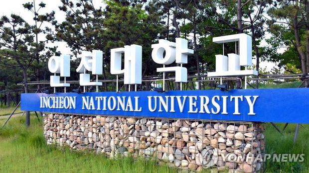 Đại học quốc gia Incheon, nơi 161 sinh viên Việt Nam nghỉ học không lý do. Ảnh - Yonhap News. 