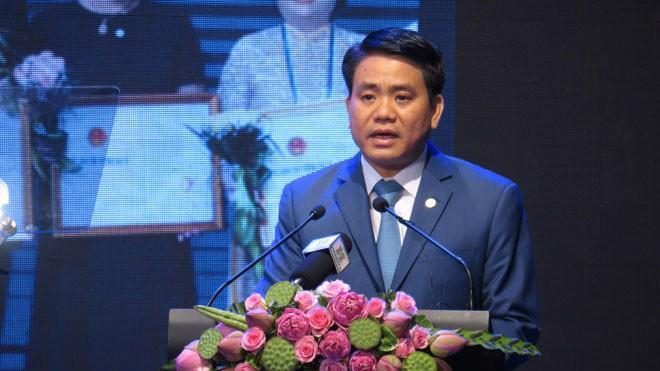 Chủ tịch Hà Nội Nguyễn Đức Chung: Thủ đô Hà Nội sẽ cần rất nhiều nguồn lực và kinh nghiệm cho đầu tư phát triển và chắc chắn sẽ trở thành một địa chỉ đỏ thu hút các nhà tư bất động sản trong và ngoài nước.