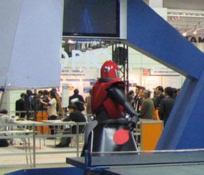 Tobio tại triển lãm quốc tế robot IREX Nhật Bản.