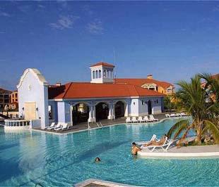 Một khu resort ở Cuba.