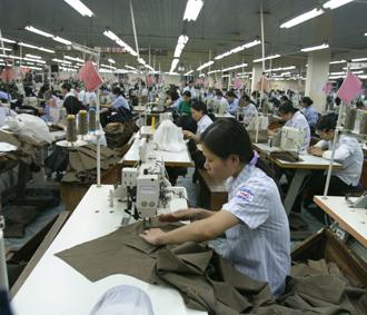 Dệt may là một trong những mặt hàng xuất khẩu chủ lực của Việt Nam.