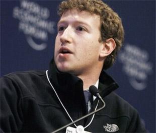Mark Zuckerberg, Giám đốc điều hành của mạng kết nối xã hội Facebook - Ảnh: AP.