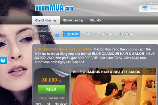 Nhommua.com đang dẫn đầu trên thị trường dịch vụ mua theo nhóm ở Việt Nam.