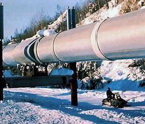 Một đường ống dẫn dầu của Nga.