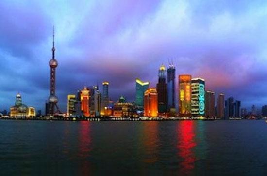 Một góc thành phố Thượng Hải, "thủ phủ" kinh tế của Trung Quốc.