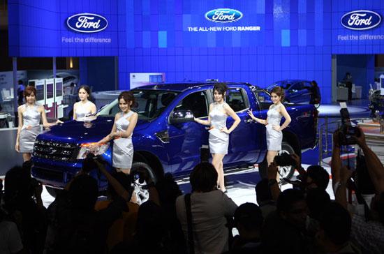 Ranger thế hệ mới được giới thiệu tại Bangkok International Motor Show 2011 - Ảnh: Việt Hưng.