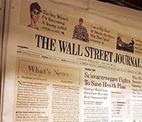 Wall Street Journal là một trong những tờ báo thành công và có ảnh hưởng nhất trên thế giới.