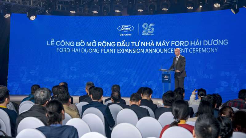 Ford Vietnam tăng cường đầu tư vào Việt Nam