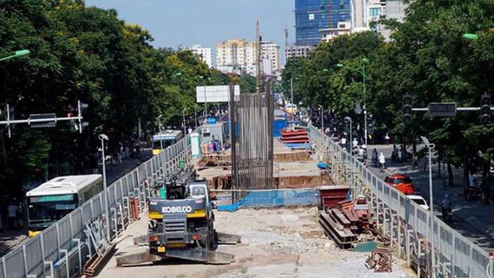 Dự án Xây dựng tuyến đường sắt đô thị thí điểm thành phố Hà Nội, đoạn Nhổn - Ga Hà Nội.